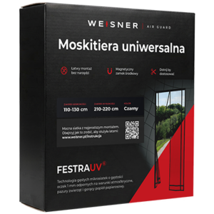 Moskitiera magnetyczna na drzwi 110–130 x 210–220 cm