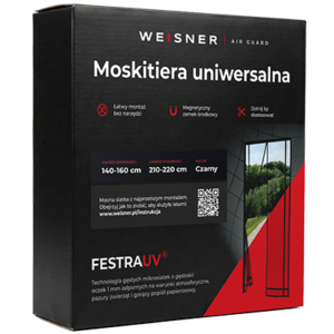Moskitiera magnetyczna na drzwi 140–160 x 210–220 cm